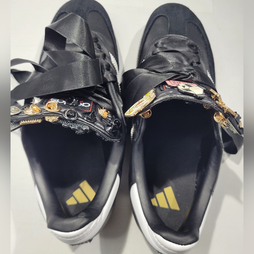ADIDAS SAMBA INDOOR SOCCER OG SHOES CORE BLACK/CLOUD WHITE MEN'S 6 & WOMEN 7 - Picture 11 of 16
